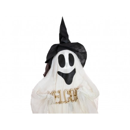 EUROPALMS Halloween Figure laughing Ghost, lighted, 215cm